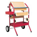 Masking Paper Dispenser 2 x 450mm Trolley | Pipe Manufacturers Ltd..