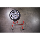 Alloy Wheel Painting/Repair Stand Heavy-Duty - Single Wheel Capacity | Pipe Manufacturers Ltd..