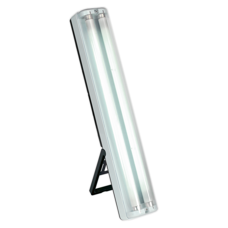 Rechargeable Fluorescent Floor Light 2 x 20W | Pipe Manufacturers Ltd..