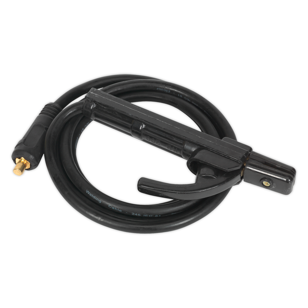 MMA Electrode Holder with 2m 25mm_ Cable & Dinse Connector