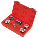 Motorcycle Swingarm Lock Nut Socket Set 6pc