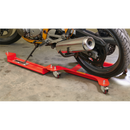 Motorcycle Dolly Rear Wheel - Side Stand Type | Pipe Manufacturers Ltd..