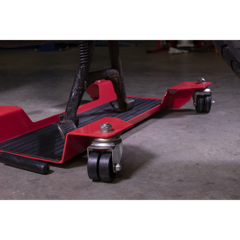 Motorcycle Centre Stand Moving Dolly | Pipe Manufacturers Ltd..