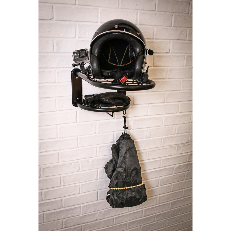 Motorcycle Helmet & Gear Tidy | Pipe Manufacturers Ltd..