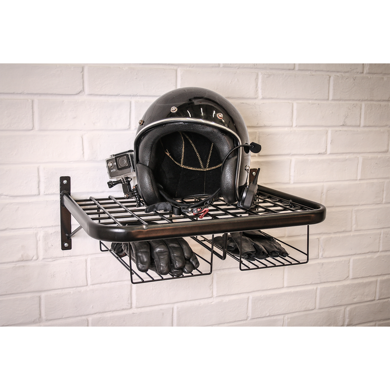 Motorcycle Helmet & Gear Tidy | Pipe Manufacturers Ltd..