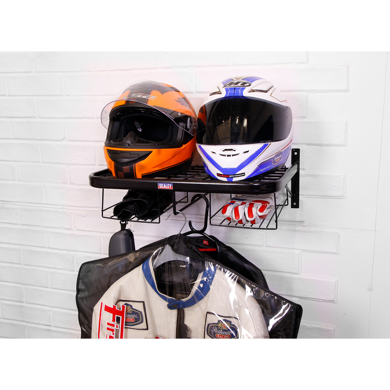 Motorcycle Helmet & Gear Tidy | Pipe Manufacturers Ltd..