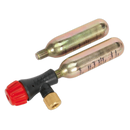 Motorcycle CO2 Emergency Tyre Inflator Kit | Pipe Manufacturers Ltd..