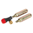 Motorcycle CO2 Emergency Tyre Inflator Kit | Pipe Manufacturers Ltd..