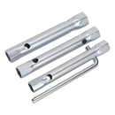 Spark Plug Box Spanner Set 3pc Long Reach Double End | Pipe Manufacturers Ltd..