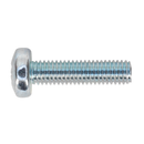 Machine Screw M5 x 20mm Pan Head Pozi Zinc DIN 7985Z Pack of 100 | Pipe Manufacturers Ltd..