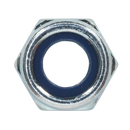 Nylon Lock Nut M10 Zinc DIN 982 Pack of 100 | Pipe Manufacturers Ltd..