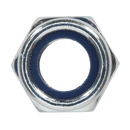 Nylon Lock Nut M12 Zinc DIN 982 Pack of 25 | Pipe Manufacturers Ltd..