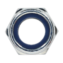 Nylon Lock Nut M16 Zinc DIN 982 Pack of 25 | Pipe Manufacturers Ltd..