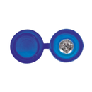 Numberplate Screw & Flip Cap 4.2 x 19mm Blue Pack of 50 | Pipe Manufacturers Ltd..