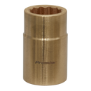 Socket 16mm 1/2"Sq Drive Non-Sparking WallDrive¨ | Pipe Manufacturers Ltd..