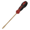 Screwdriver Slotted 4 x 100mm Non-Sparking | Pipe Manufacturers Ltd..