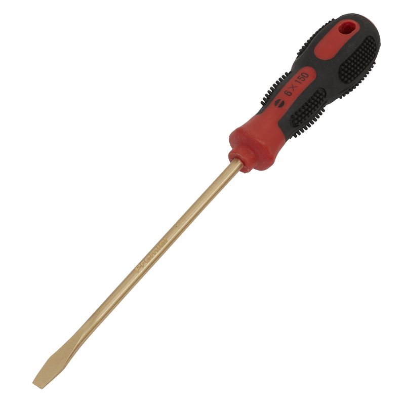 Screwdriver Slotted 6 x 150mm Non-Sparking | Pipe Manufacturers Ltd..