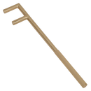 Valve Handle 50 x 400mm Non-Sparking | Pipe Manufacturers Ltd..