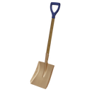 Square Shovel 240 x 418 x 990mm Non-Sparking | Pipe Manufacturers Ltd..