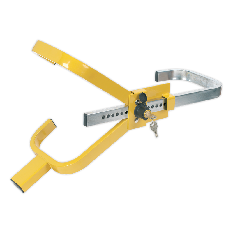 Wheel Clamp with Lock & Key | Pipe Manufacturers Ltd..
