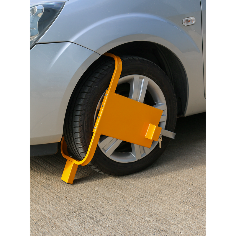 Wheel Clamp with Lock & Key | Pipe Manufacturers Ltd..
