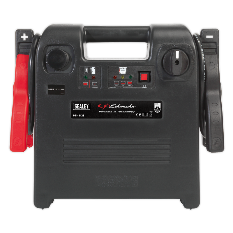 Schumacher¨ RoadStart¨ Emergency Jump Starter 12V 1700 Peak Amps DEKRA Approved | Pipe Manufacturers Ltd..