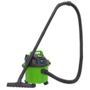 Vacuum Cleaner Wet & Dry 10L 1000W/230V - Hi-Vis Green | Pipe Manufacturers Ltd..