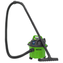 Vacuum Cleaner Wet & Dry 10L 1000W/230V - Hi-Vis Green | Pipe Manufacturers Ltd..