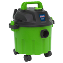 Vacuum Cleaner Wet & Dry 10L 1000W/230V - Hi-Vis Green | Pipe Manufacturers Ltd..