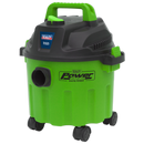 Vacuum Cleaner Wet & Dry 10L 1000W/230V - Hi-Vis Green | Pipe Manufacturers Ltd..