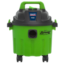 Vacuum Cleaner Wet & Dry 10L 1000W/230V - Hi-Vis Green | Pipe Manufacturers Ltd..