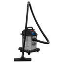 Vacuum Cleaner Wet & Dry 20L 1200W/230V Stainless Drum | Pipe Manufacturers Ltd..