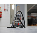 Vacuum Cleaner Industrial Wet & Dry 20L 1250W/230V Stainless Drum | Pipe Manufacturers Ltd..