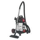 Vacuum Cleaner Industrial 20L 1400W/230V Stainless Drum Auto Start | Pipe Manufacturers Ltd..