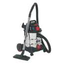 Vacuum Cleaner Industrial 20L 1400W/230V Stainless Drum Auto Start | Pipe Manufacturers Ltd..