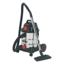 Vacuum Cleaner Industrial 20L 1400W/230V Stainless Drum Auto Start | Pipe Manufacturers Ltd..