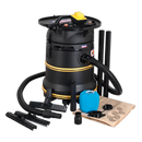 Vacuum Cleaner Industrial Wet/Dry 35L 1200W/110V Plastic Drum Class M Self-Clean Filter | Pipe Manufacturers Ltd..