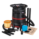 Vacuum Cleaner Industrial Wet/Dry 35L 1200W/230V Plastic Drum Class M Filtration Self-Clean Filter | Pipe Manufacturers Ltd..