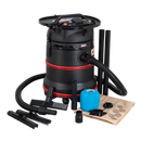 Vacuum Cleaner Industrial Wet/Dry 35L 1200W/230V Plastic Drum Class M Filtration Self-Clean Filter | Pipe Manufacturers Ltd..