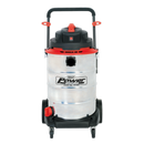 Vacuum Cleaner Wet & Dry 60L Stainless Drum 1600W/230V | Pipe Manufacturers Ltd..