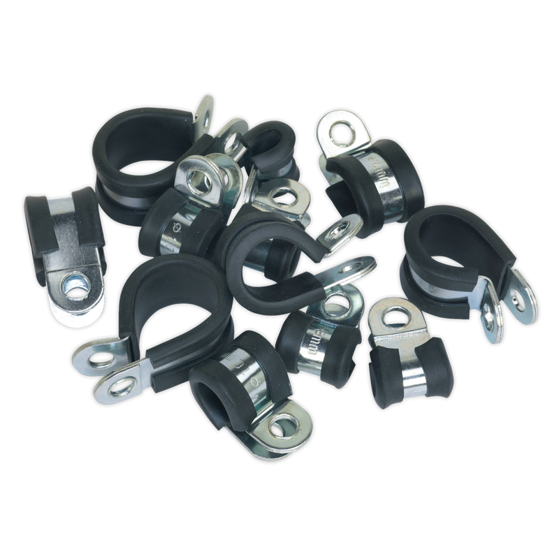 P-Clip Rubber Lined Assortment 60pc | Pipe Manufacturers Ltd..