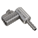 90¡ Angled Swivel Tyre Inflator Clip-On Connector 6mm Bore | Pipe Manufacturers Ltd..