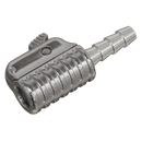 Straight Swivel Tyre Inflator Clip-On Connector 6mm Bore | Pipe Manufacturers Ltd..