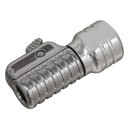 Straight Swivel Tyre Inflator Clip-On Connector 1/4"BSP(F) | Pipe Manufacturers Ltd..