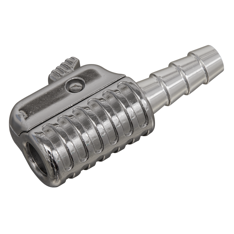 Straight Swivel Tyre Inflator Clip-On Connector 8mm Bore | Pipe Manufacturers Ltd..