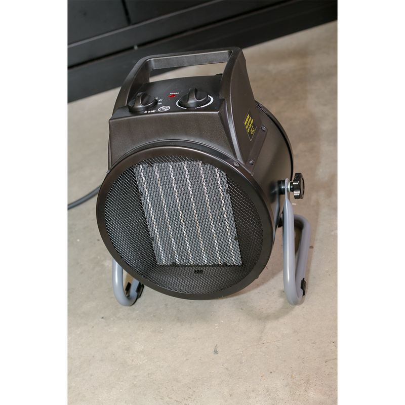 Industrial PTC Fan Heater 5000W 415V 3ph | Pipe Manufacturers Ltd..