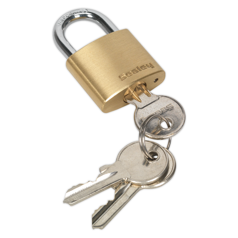 Brass Body Padlock 30mm | Pipe Manufacturers Ltd..