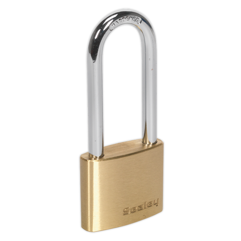 Brass Body Padlock Long Shackle 40mm | Pipe Manufacturers Ltd..