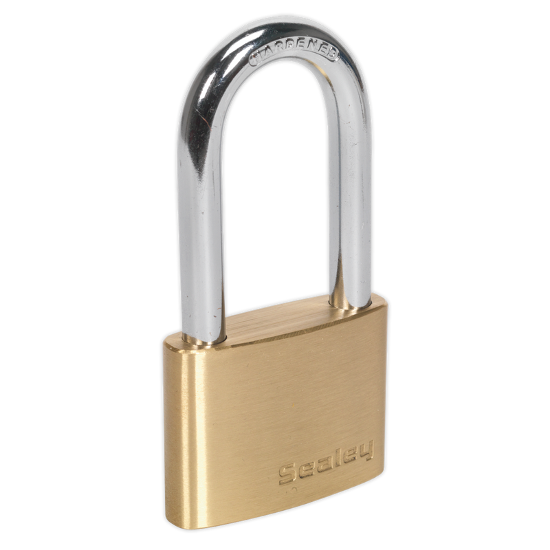 Brass Body Padlock Long Shackle 60mm | Pipe Manufacturers Ltd..