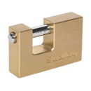 Brass Body Shutter Padlock 60mm | Pipe Manufacturers Ltd..